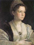 Pietro, Nicolo di Bildnis einer Dame oil on canvas